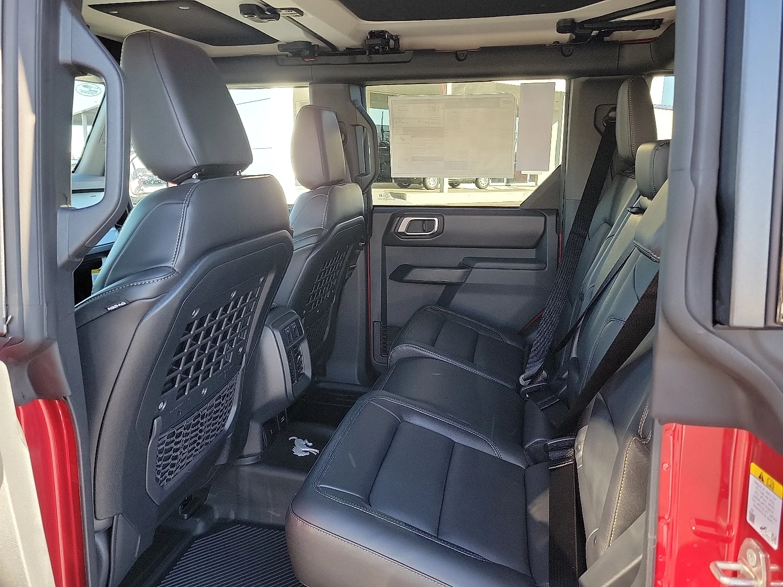New 2025 Ruby Red Metallic Tinted Clearcoat Ford Badlands&reg; image 8