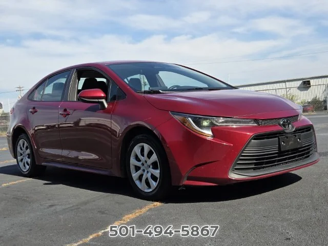 Used 2024 Red Toyota LE image 7