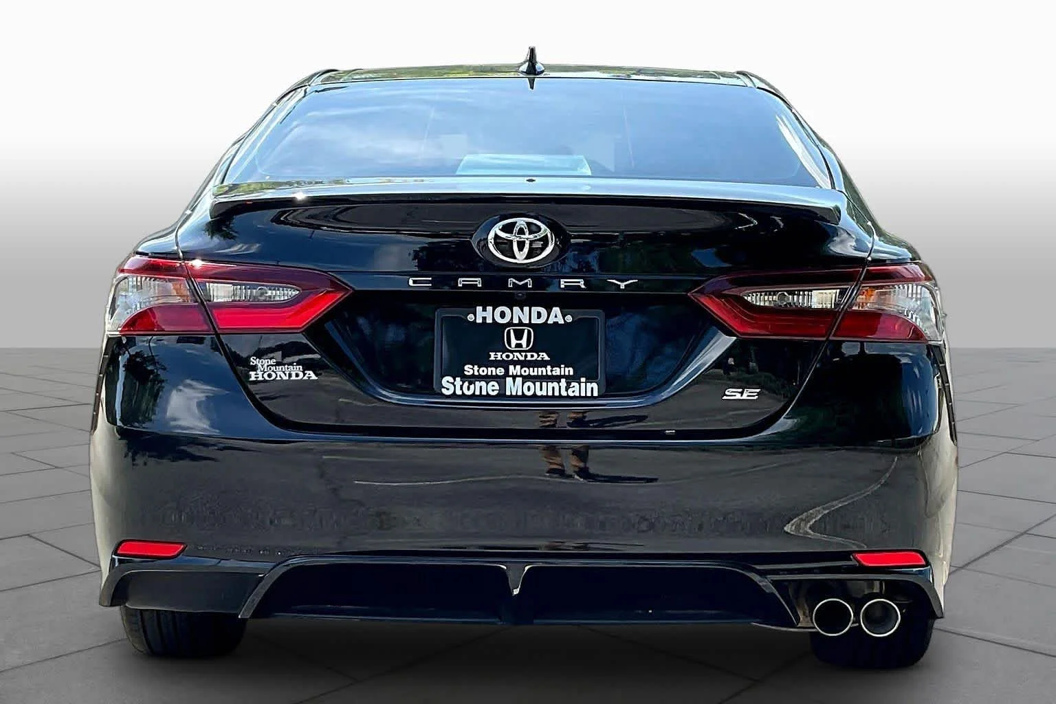 Used 2024 Midnight Black Metallic Toyota SE Nightshade image 5