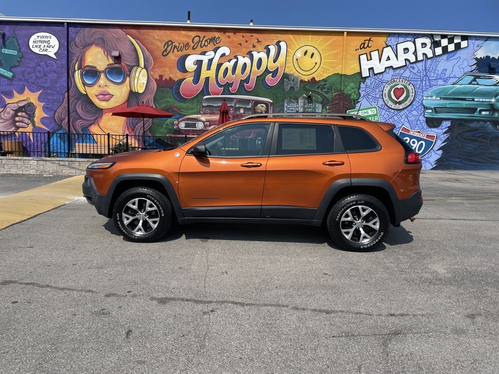 Certified 2016 Jeep Cherokee Trailhawk with VIN 1C4PJMBS9GW318580 for sale in Worcester, MA