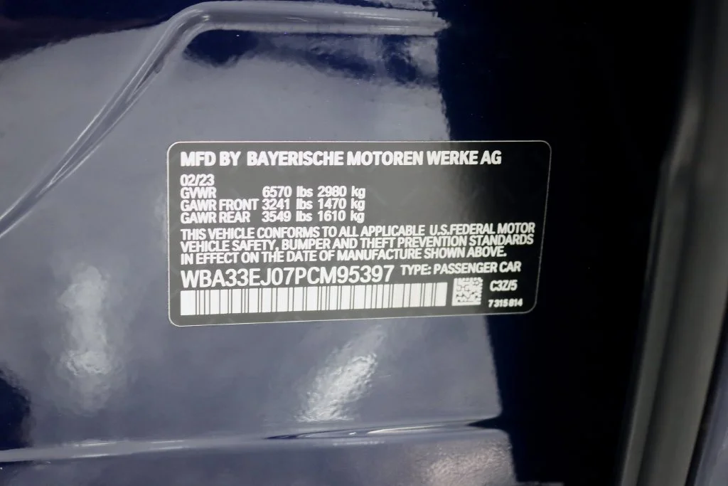 Used 2023 Blue BMW 760i xDrive image 47