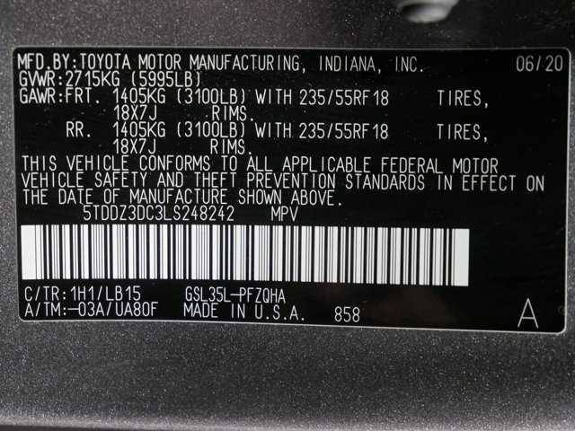 Certified Used 2020 Predawn Gray Mica Toyota Limited w/ Premium Pkg image 34