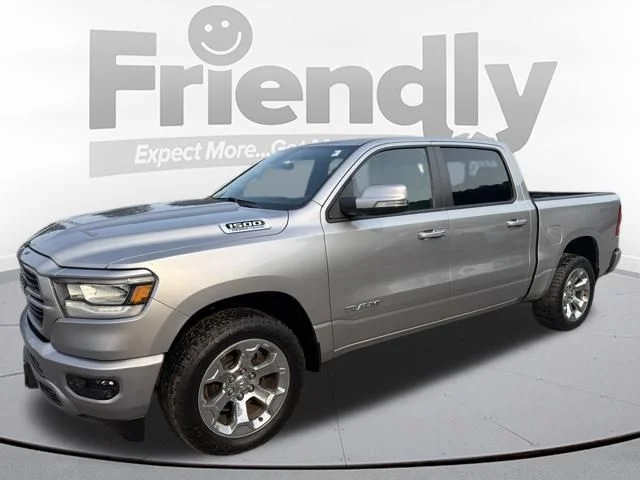 Used 2021 Billet Silver Metallic Clearcoat Ram Big Horn/Lone Star image 2