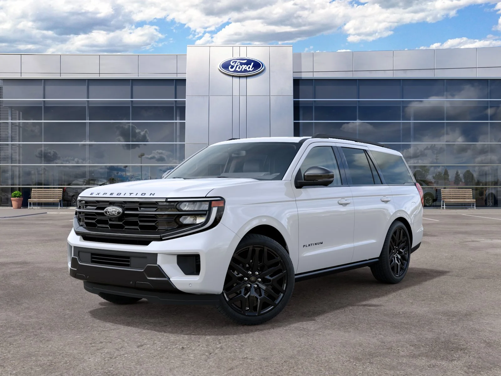 New 2027 Star White Metallic Tri-Coat Ford Platinum image 25