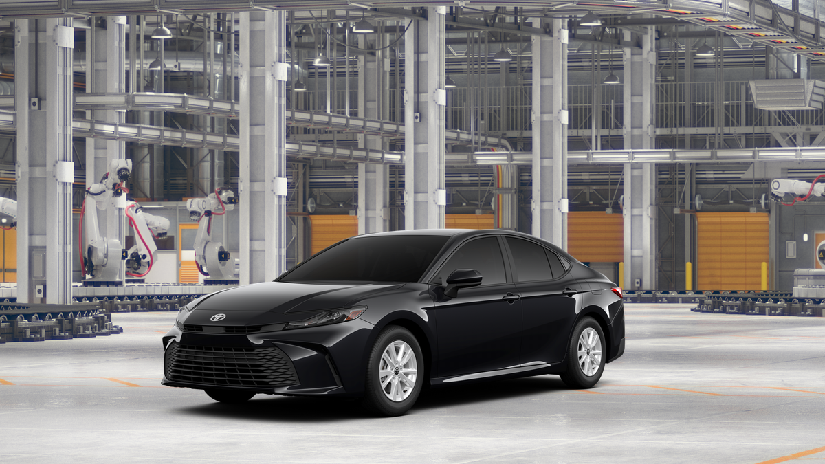 New 2026 Midnight Black Metallic Toyota LE image 23