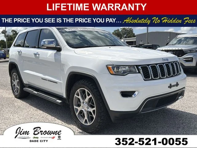 Used 2021 White Jeep Limited image 1