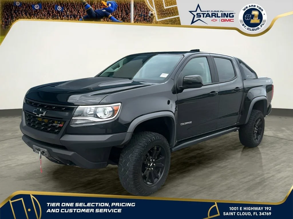 Used 2018 BLACK Chevrolet 4WD ZR2 image 1
