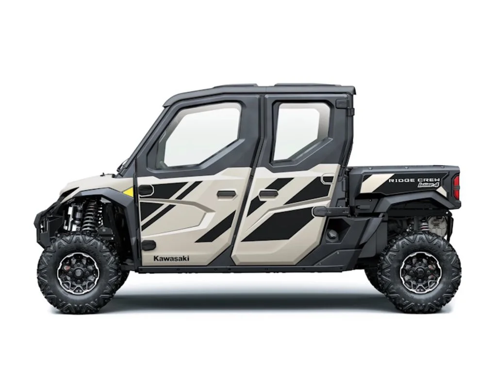New 2026 Metallic Matte Whitish Beige Kawasaki HVAC image 1