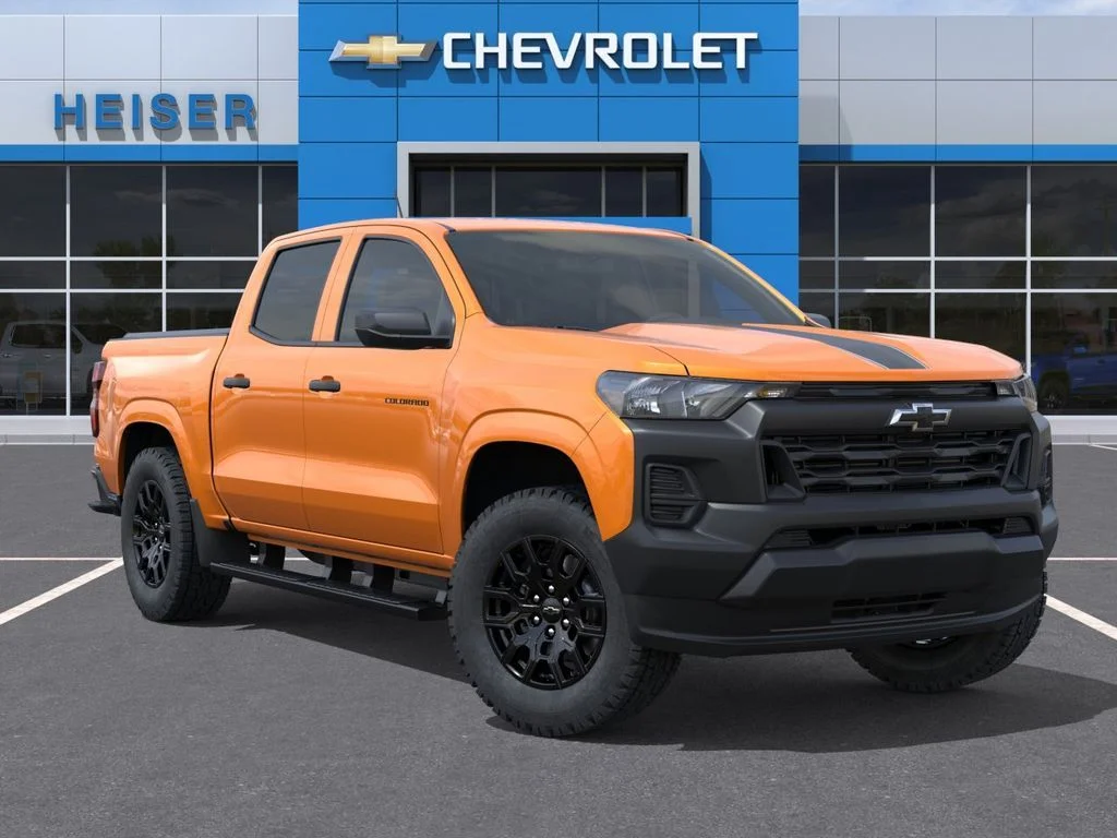 New 2026 Orange Chevrolet Work Truck image 7