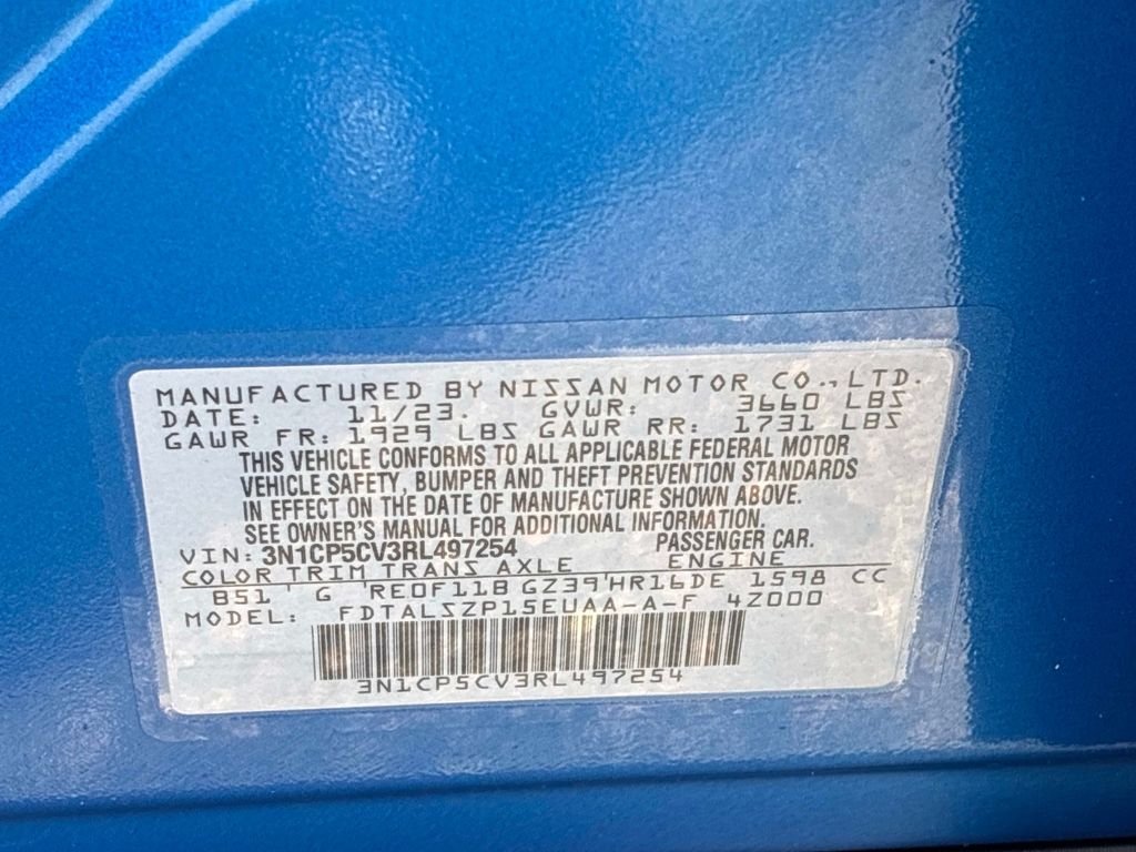 Used 2024 Blue Nissan SV image 22