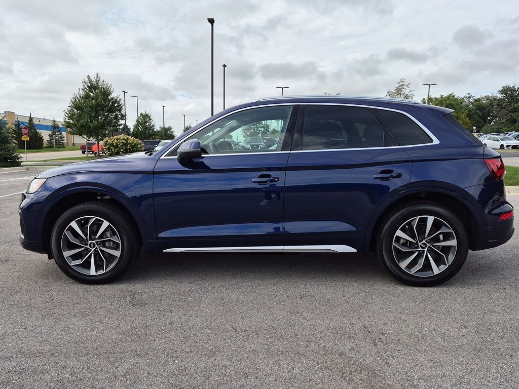 Used 2021 Blue Audi 45 Premium Plus image 4