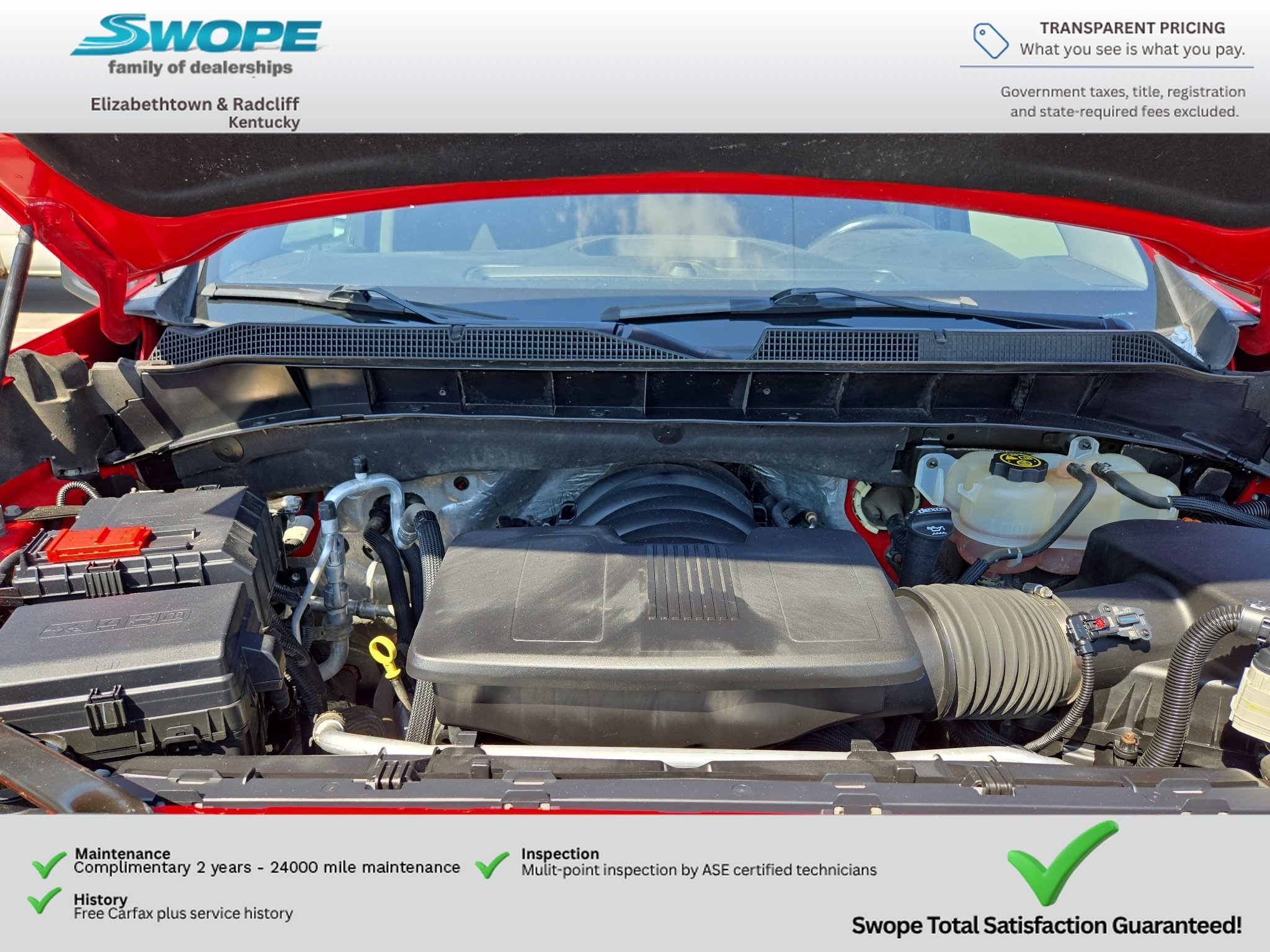 Used 2021 Red Hot Chevrolet LT Trail Boss image 9