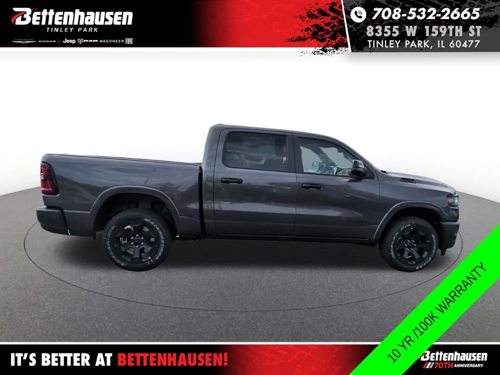 New 2026 Granite Crystal Metallic Clear-Coat Exterior Paint RAM Big Horn image 6