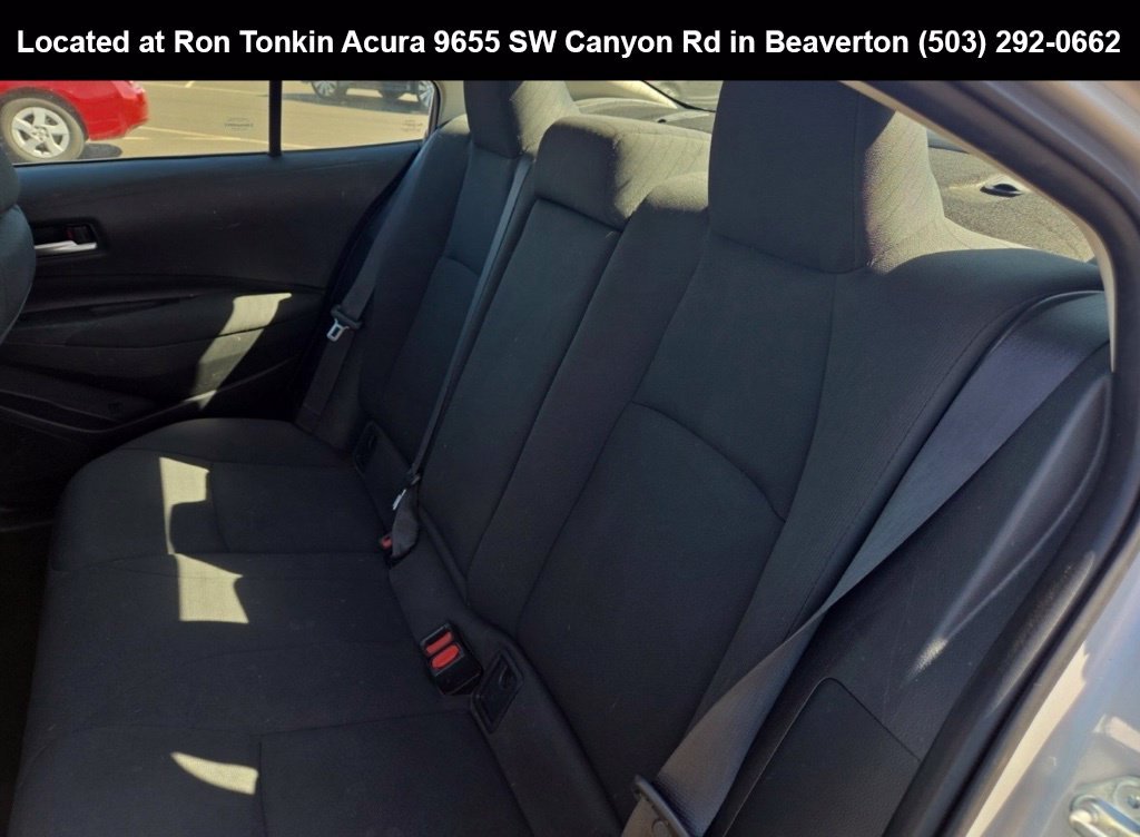 Used 2021 Classic Silver Metallic Toyota LE image 10