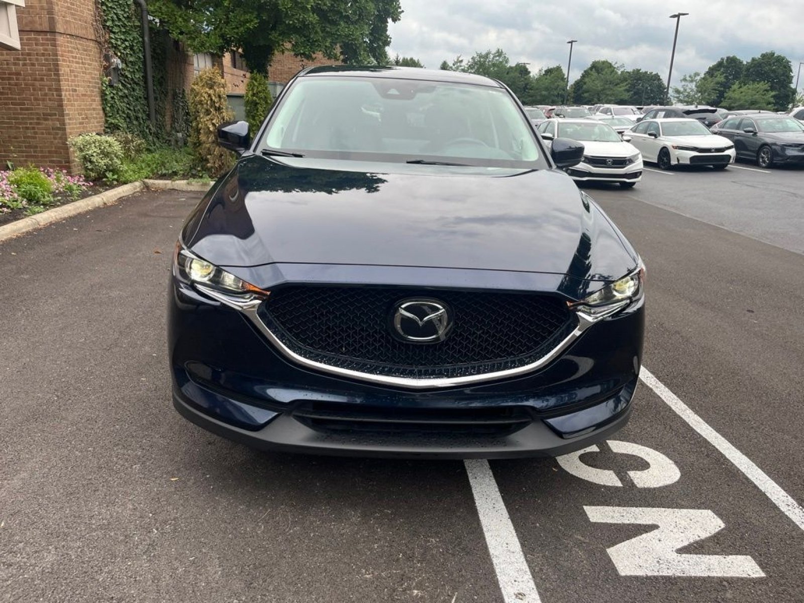 Used 2021 Crystal Blue Mazda Touring image 4