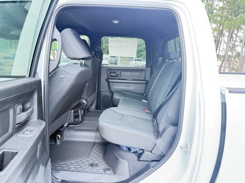 New 2025 Bright White Clear-Coat Exterior Paint RAM Tradesman Crew Cab 4x4 6