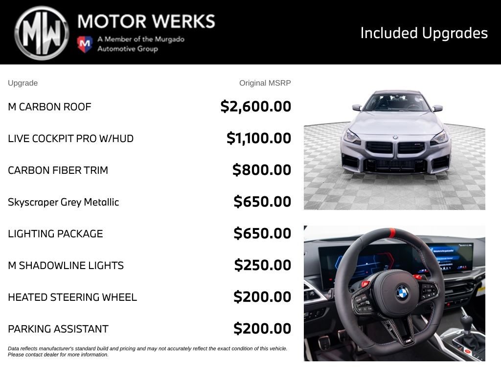 New 2026 Skyscraper Grey Metallic BMW Base image 4