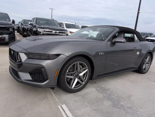 New 2025 Carbonized Gray Metallic Ford GT Premium Convertible image 4