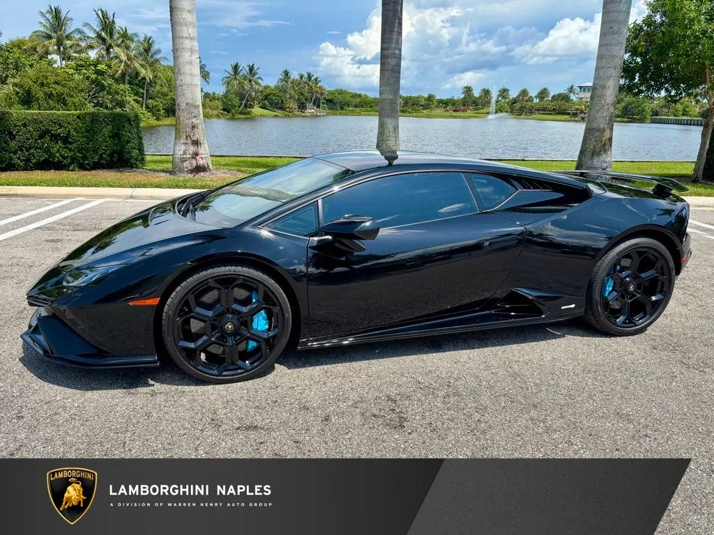 Used 2024 Nero Noctis Metallic Lamborghini  image 1