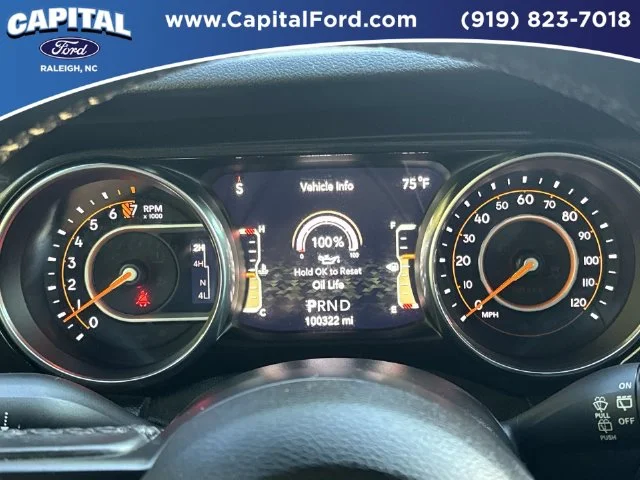 Used 2020 White Jeep Unlimited Sport Altitude image 25