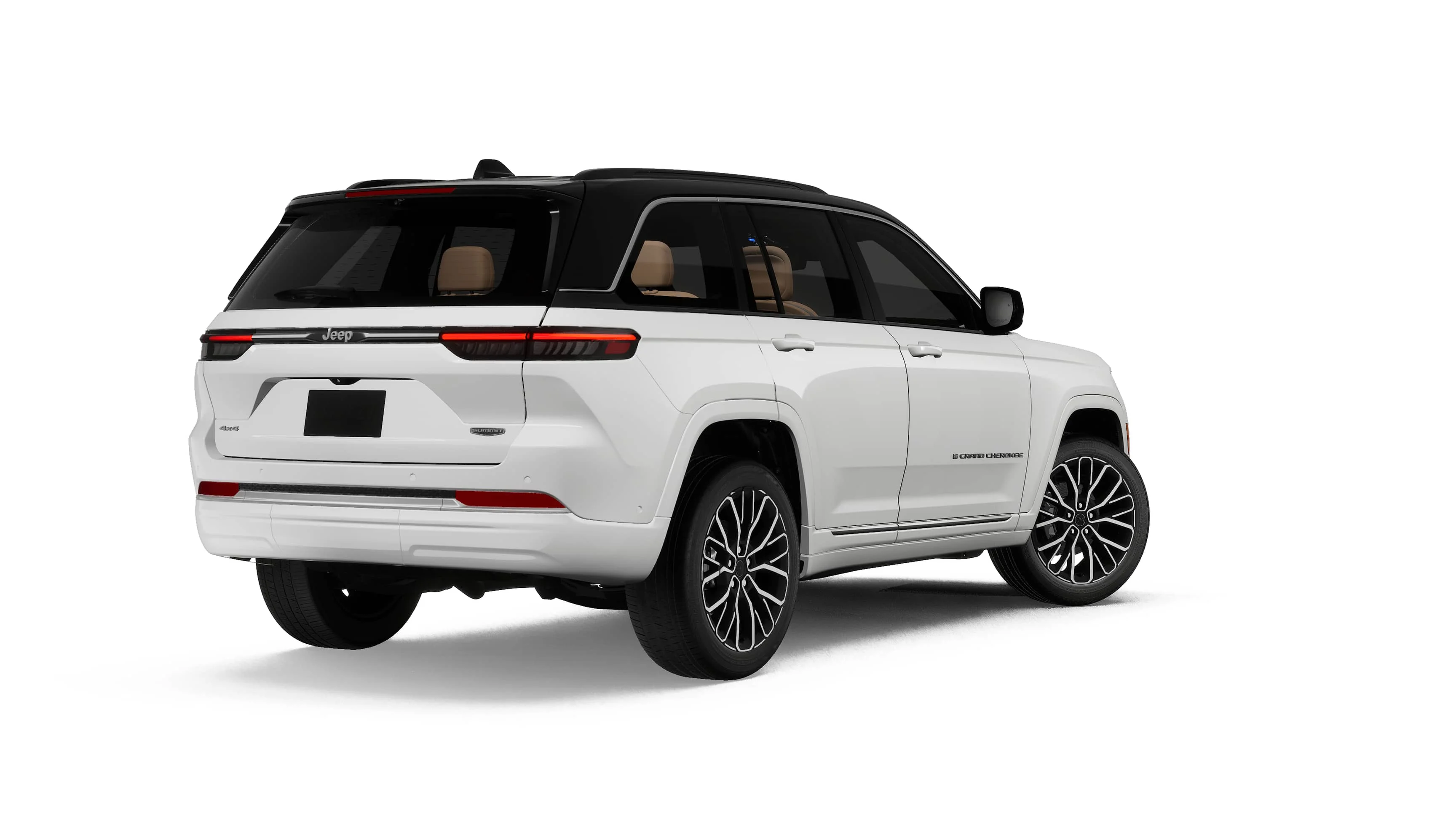 New 2027 Bright White Clear-Coat Paint Jeep Summit image 2