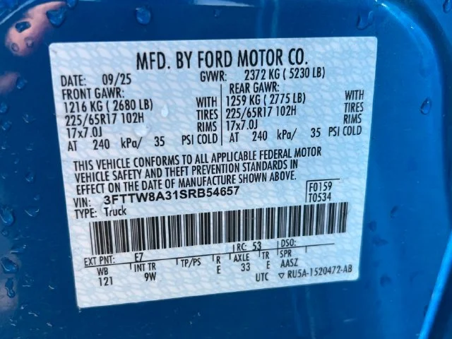 Used 2025 Blue Ford XL image 38