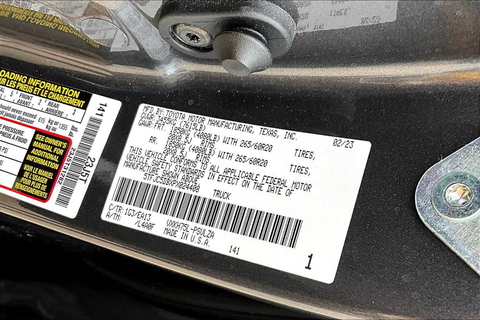 Used 2023 Magnetic Gray Metallic Toyota Limited Hybrid image 37