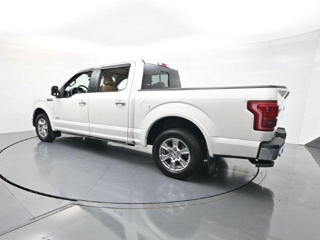 Used 2017 White Platinum Clearcoat Metallic Ford Lariat image 5