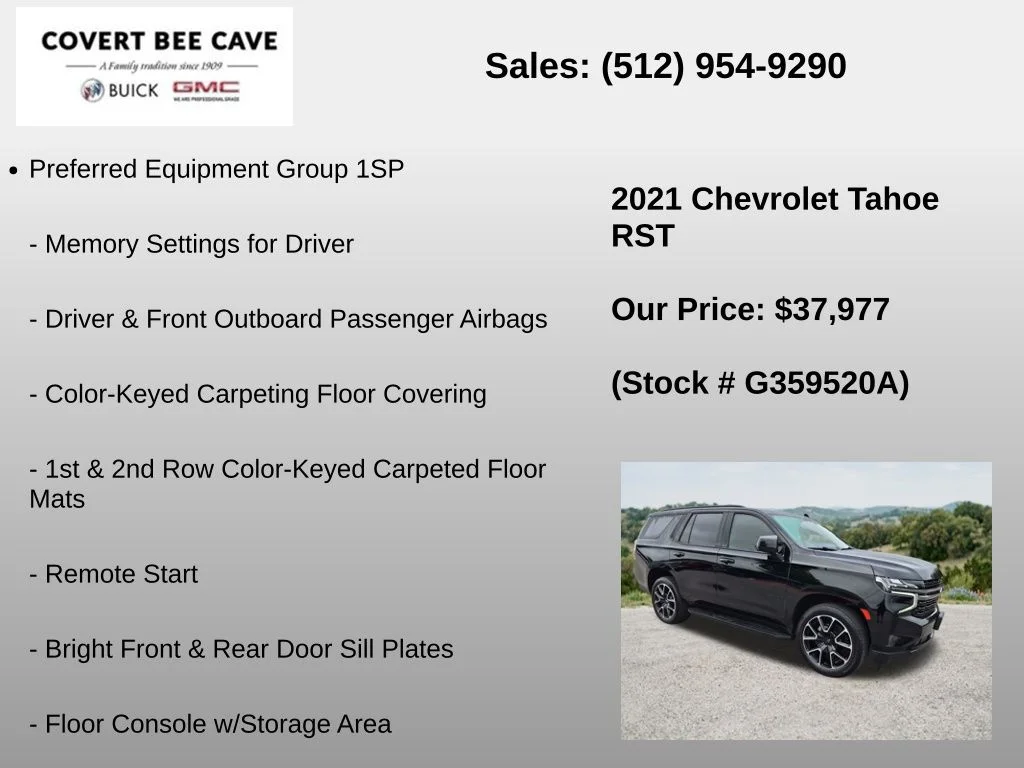 Used 2021 Black Chevrolet RST image 6