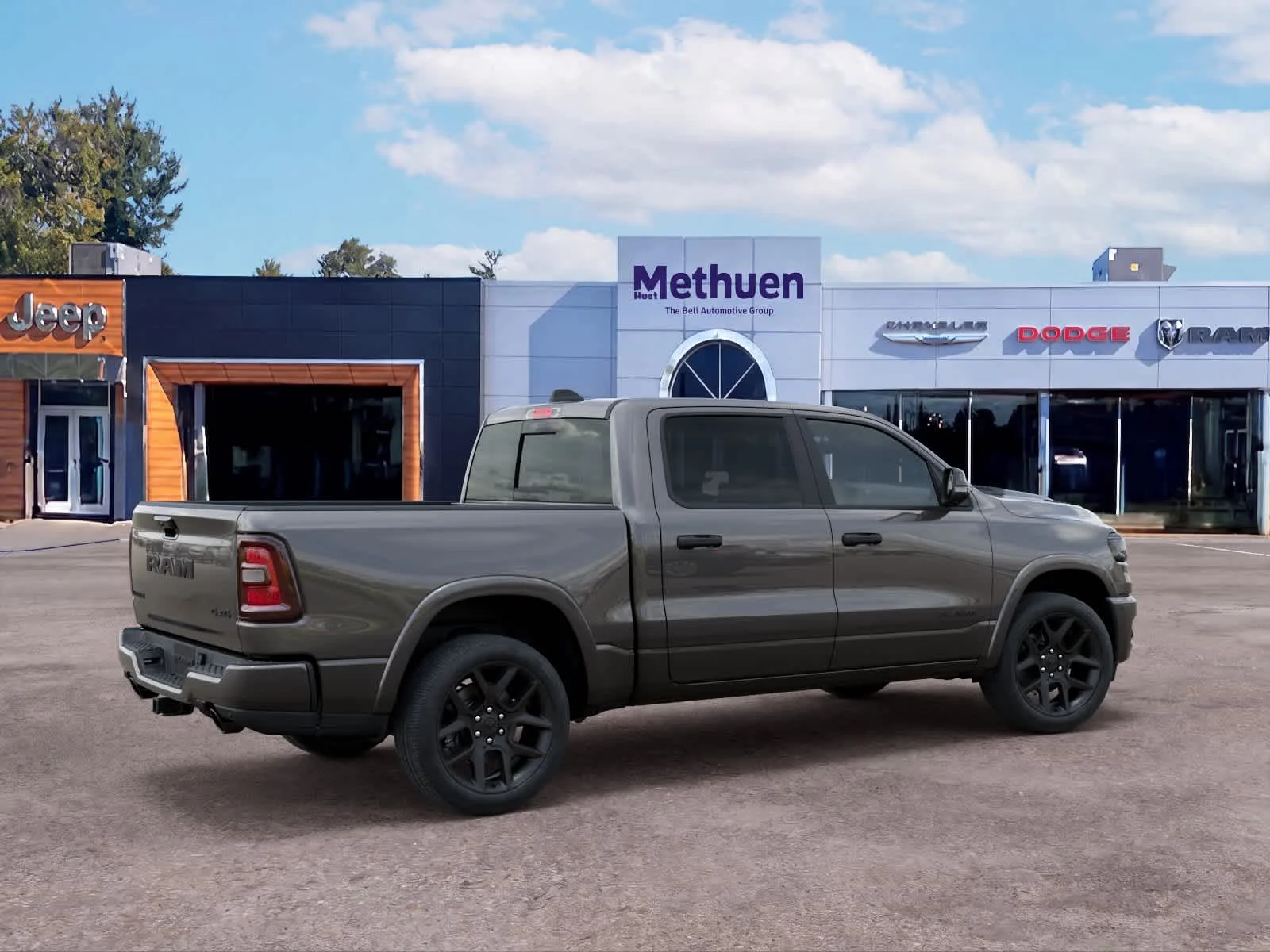 New 2027 Granite Crystal Metallic Clearcoat Ram Laramie image 4