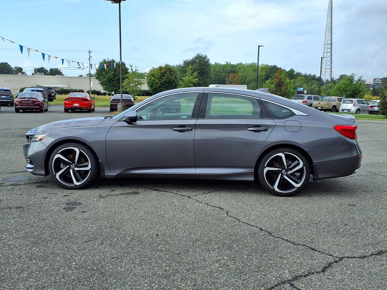 Used 2019 Modern Steel Metallic Honda Sport 1.5T image 3