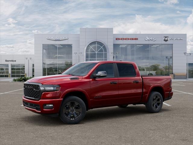 New 2026 Molten Red Pearl-Coat Exterior Paint RAM Big Horn Crew Cab 4x4 5