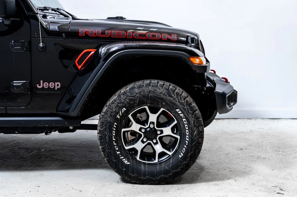 Used 2021 Black Clearcoat Jeep Rubicon image 12