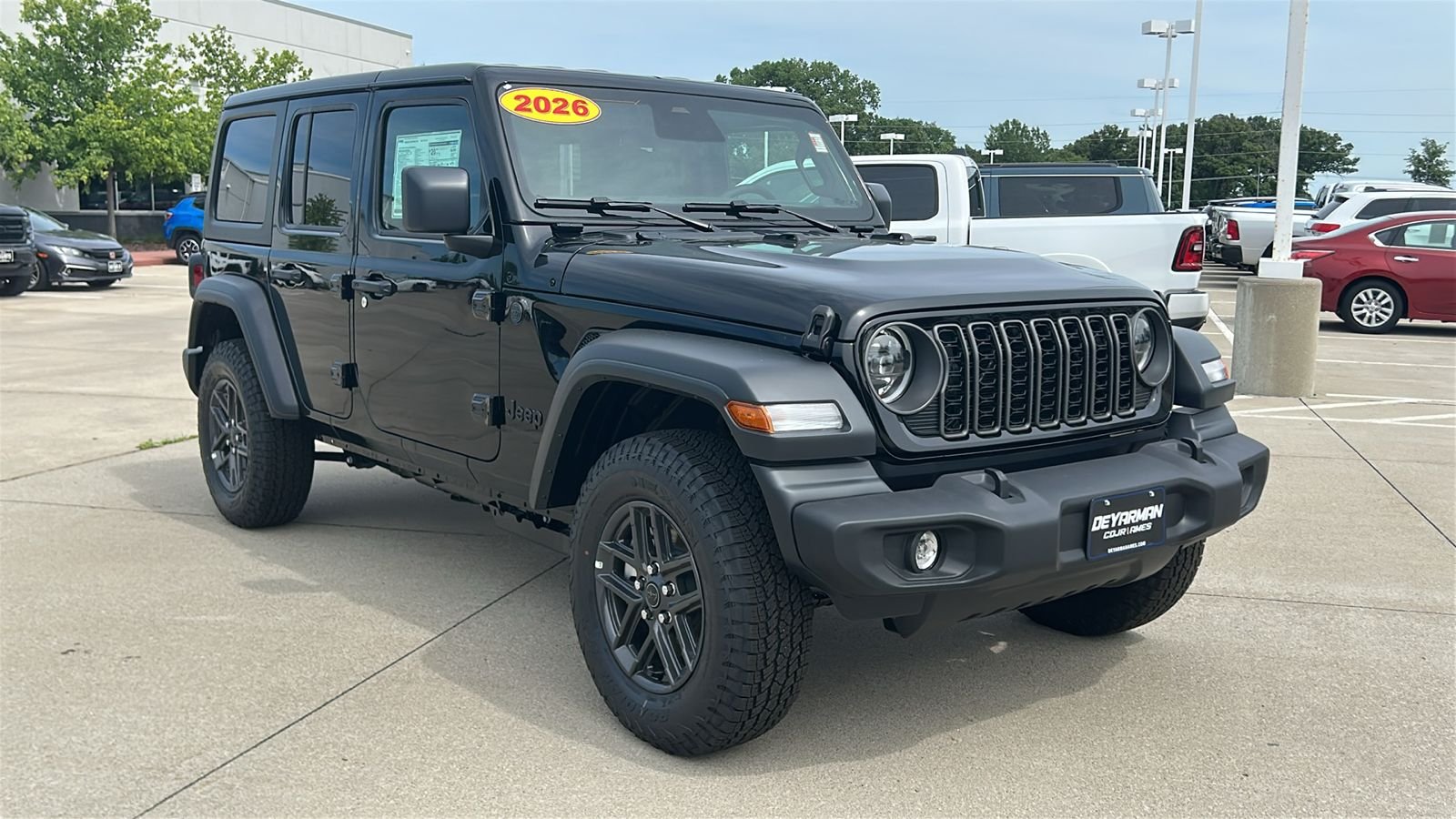 New 2026 Black Clearcoat Jeep Sport S image 2