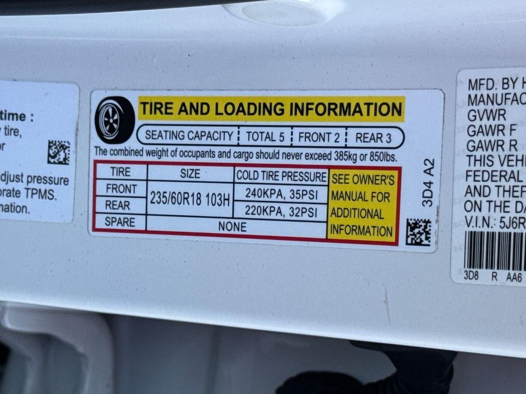 Used 2024 White Honda Sport image 46