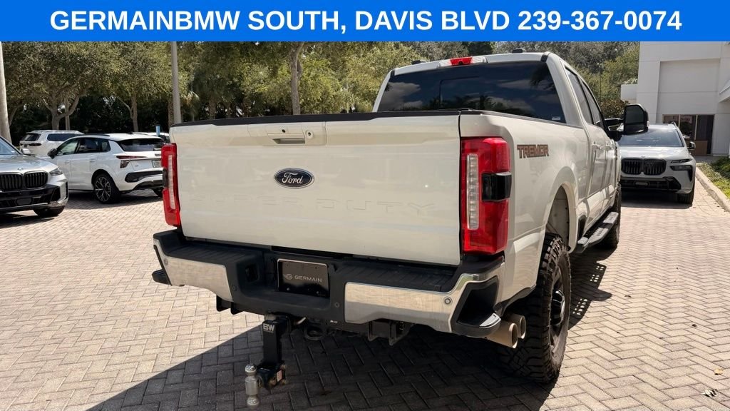 Used 2024 White Metallic Ford Lariat image 21