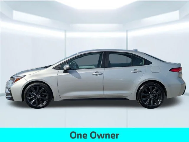 Used 2025 Silver Toyota SE image 2