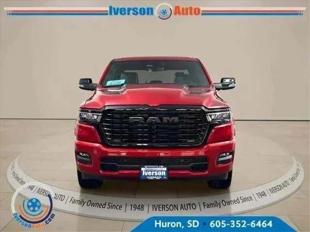 New 2026 Molten Red Pearl-Coat Exterior Paint RAM LARAMIE image 2