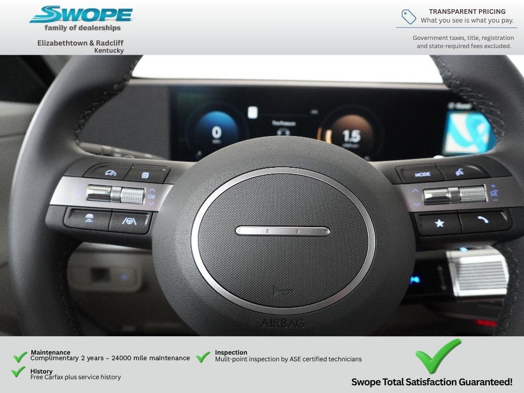 New 2026 Abyss Black Pearl Hyundai SEL Premium AWD image 15