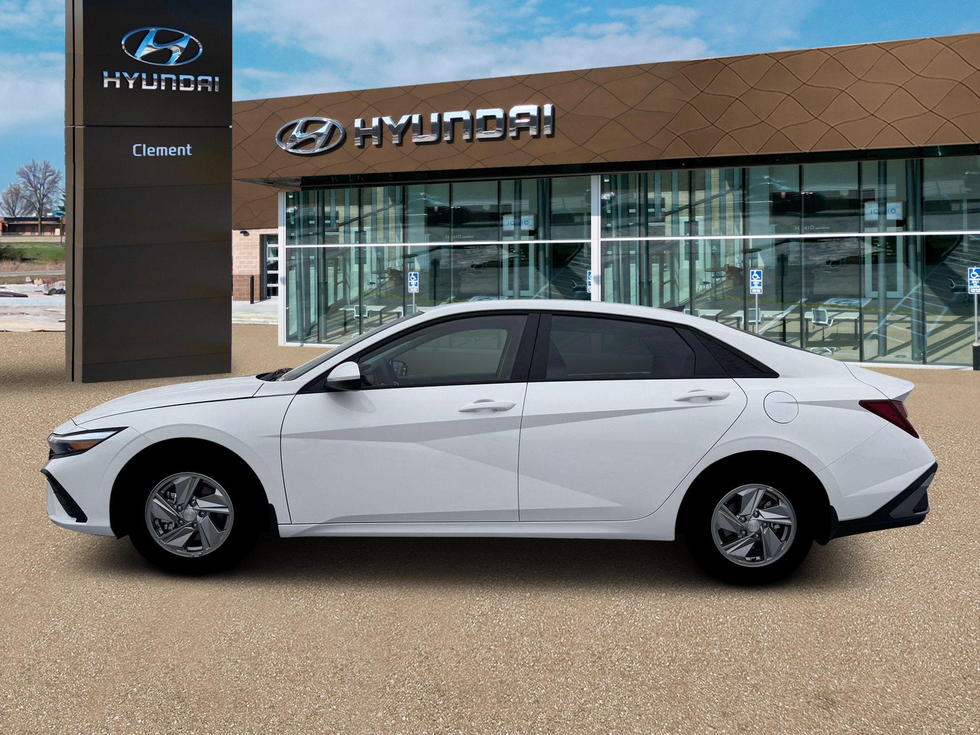 New 2026 White Hyundai SE image 3