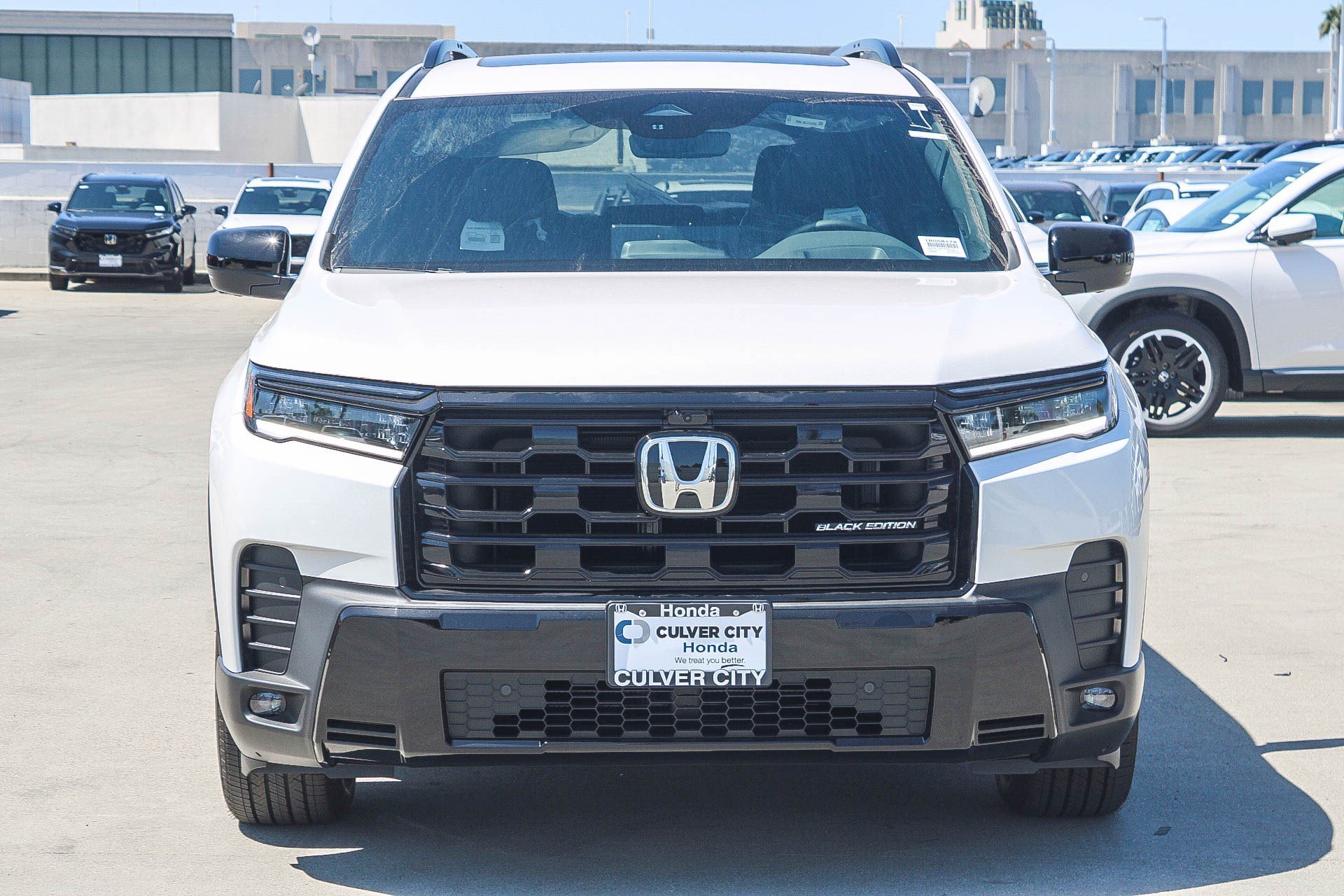 New 2026 Platinum White Pearl Honda Black Edition image 2