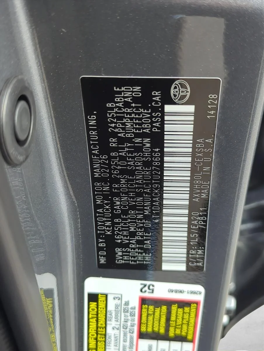 Used 2026 Heavy Metal Toyota SE image 21