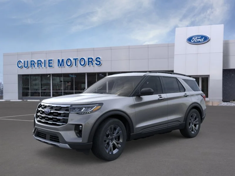 New 2026 Carbonized Gray Metallic Ford Active image 1