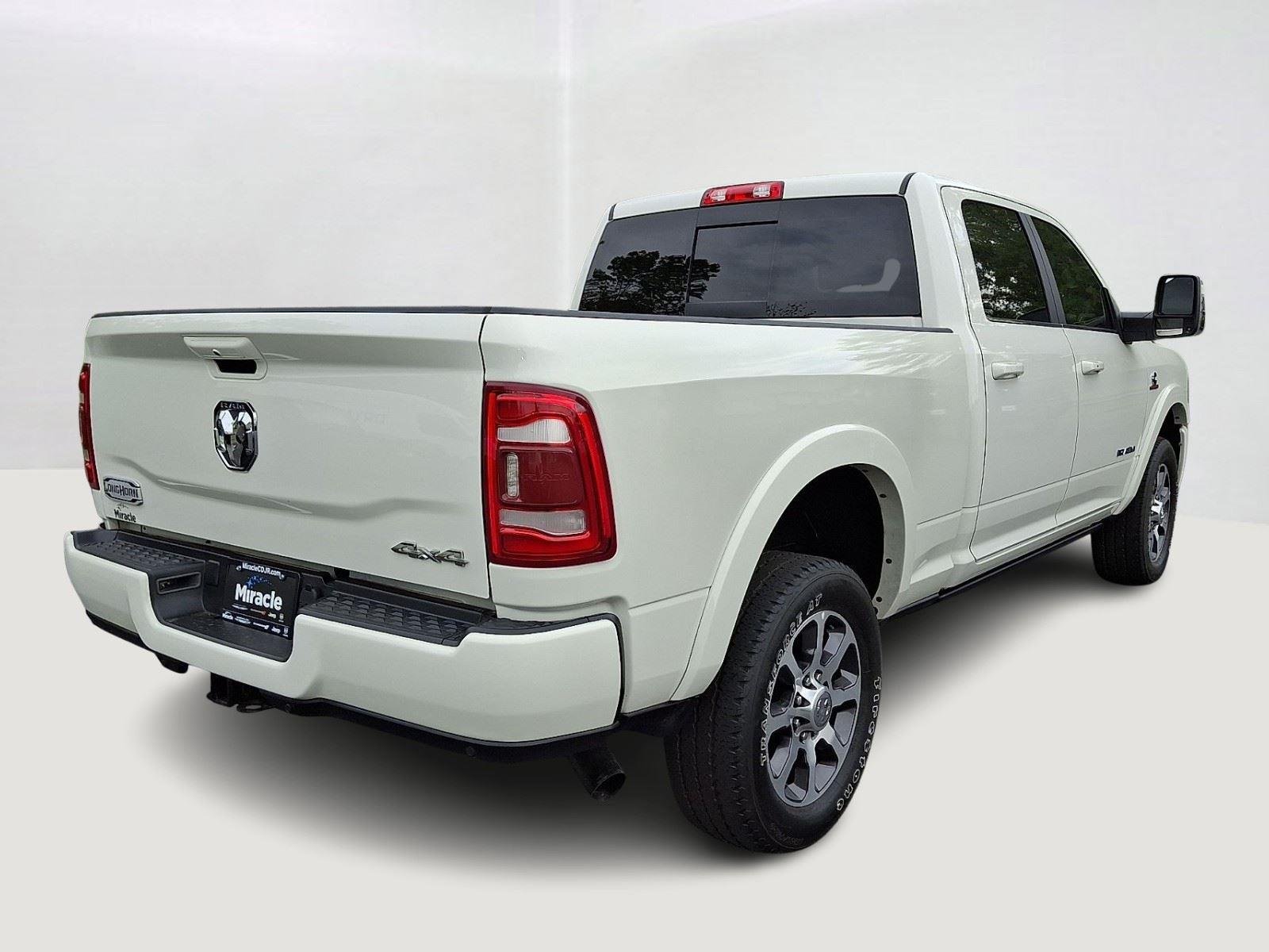 Used 2024 Pearl White Ram Longhorn image 7