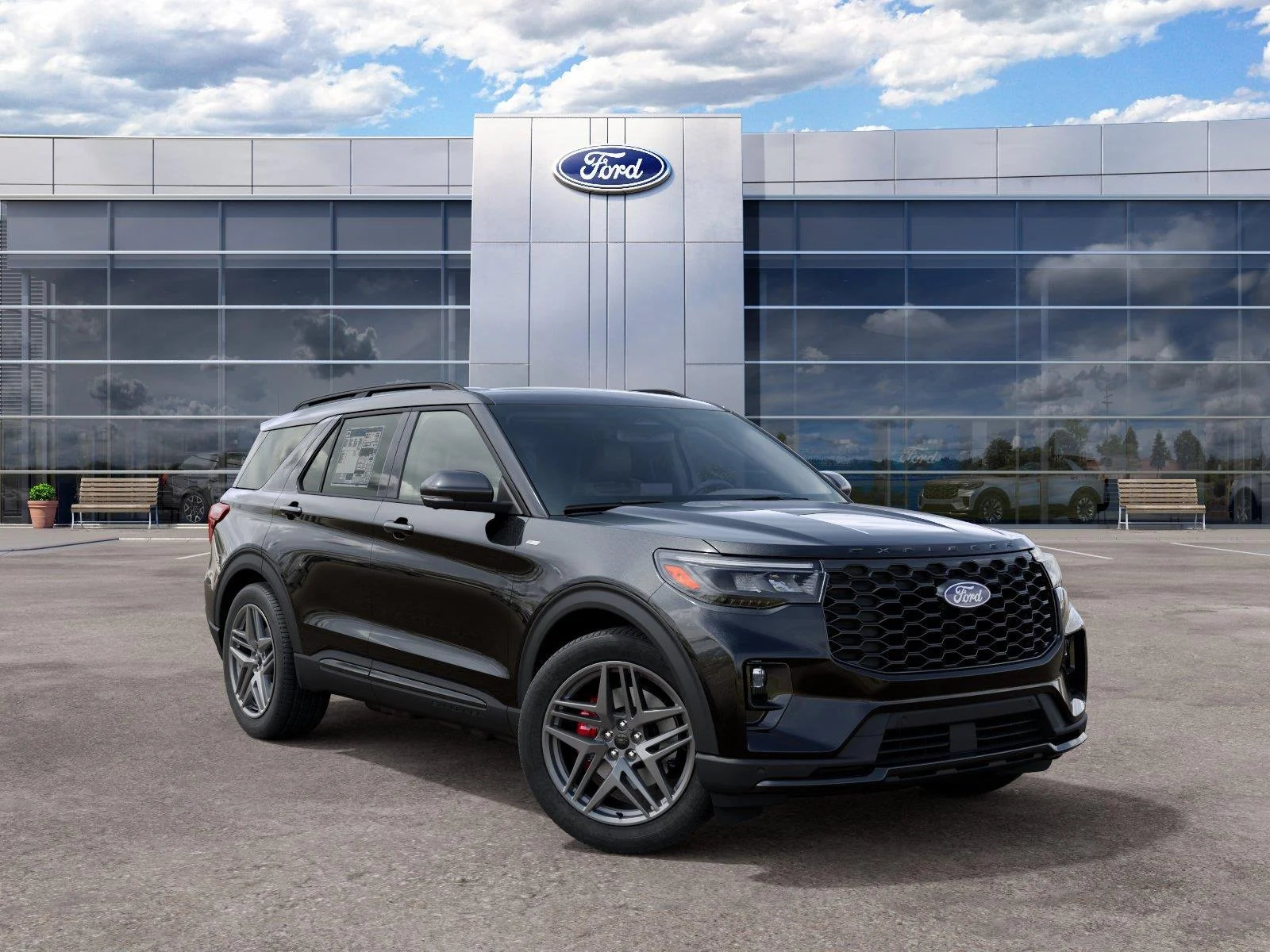 New 2027 Agate Black Metallic Ford ST-Line image 4