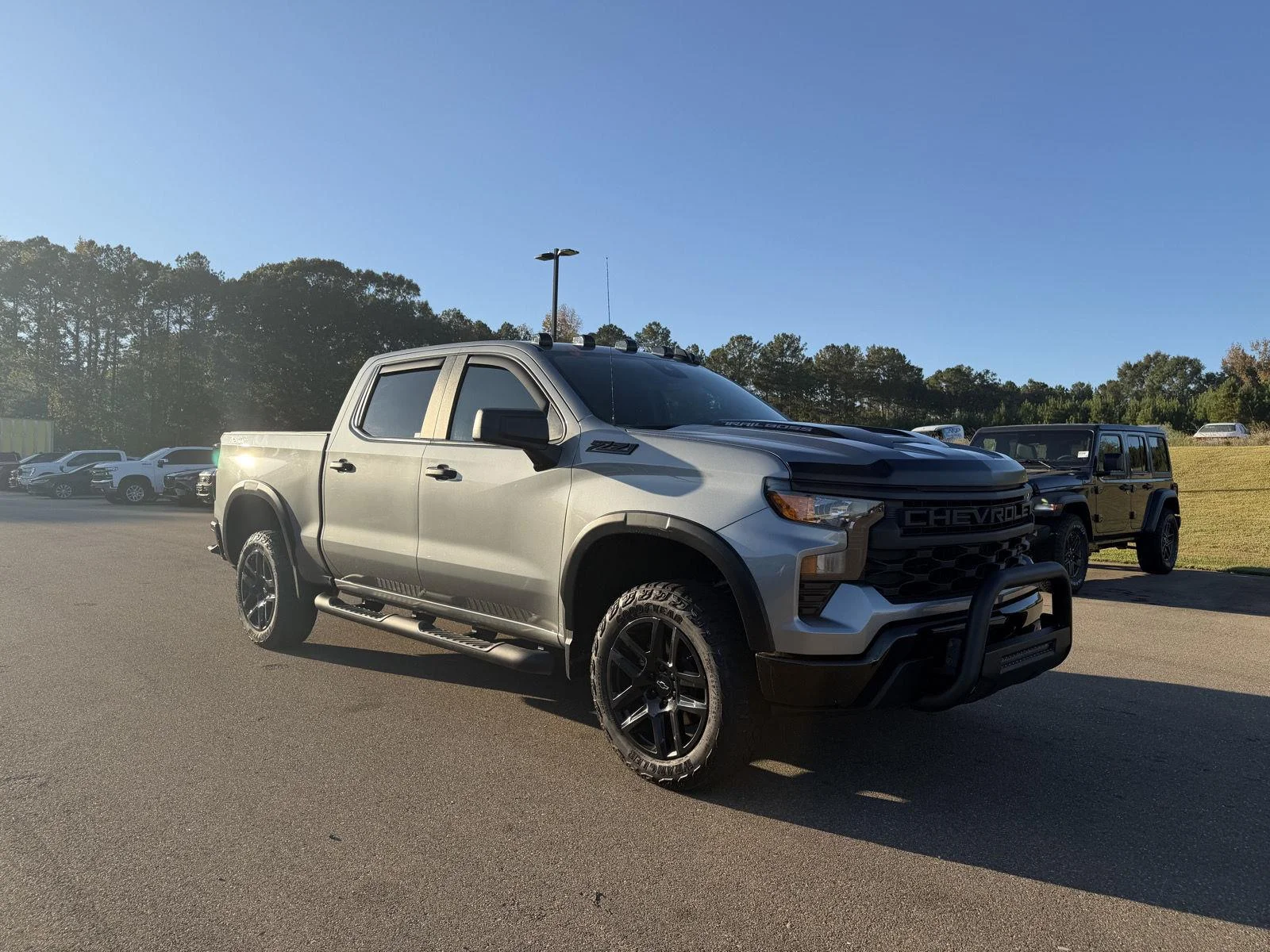 Used 2024 Sterling Gray Metallic Chevrolet Custom Trail Boss image 3