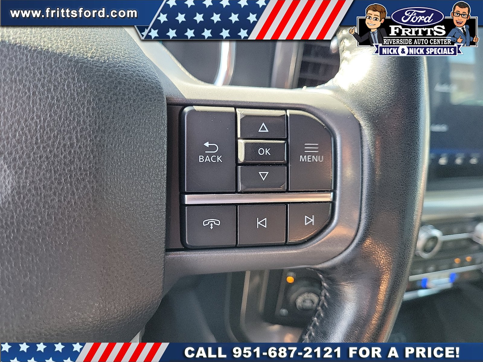 Certified Used 2023 White Metallic Ford LARIAT image 7