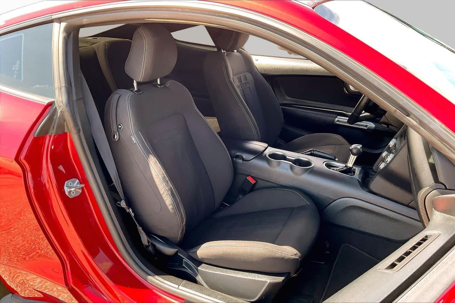 Used 2021 Rapid Red Metallic Tinted Clearcoat Ford EcoBoost image 8