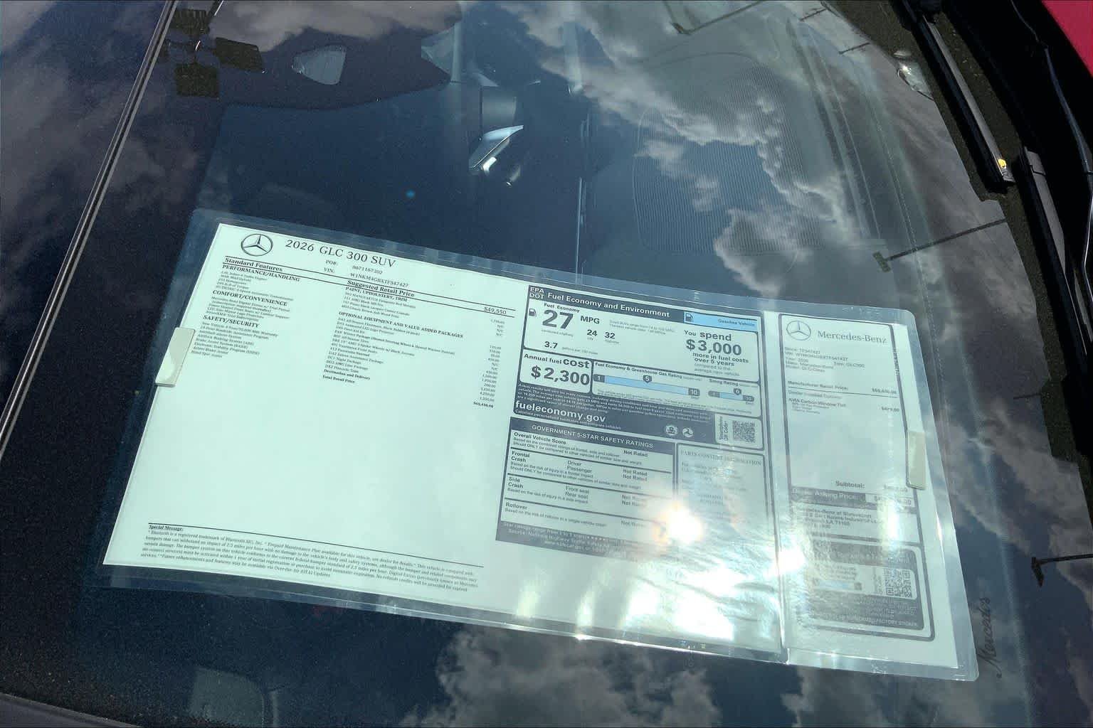 New 2026 MANUFAKTUR Patagonia Red Metallic Mercedes-Benz GLC 300 image 19