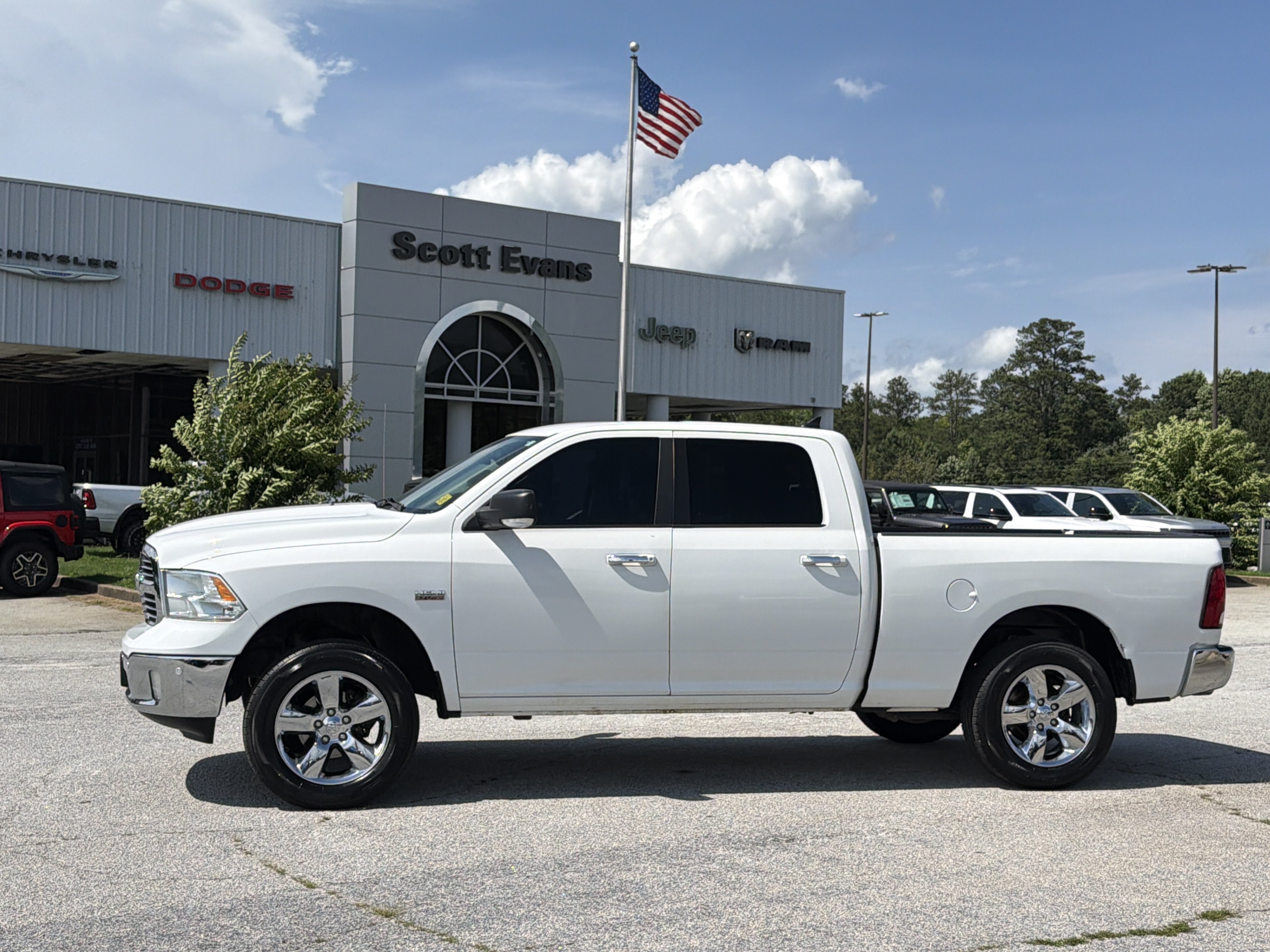 Used 2018 Bright White Clearcoat Ram Big Horn image 5